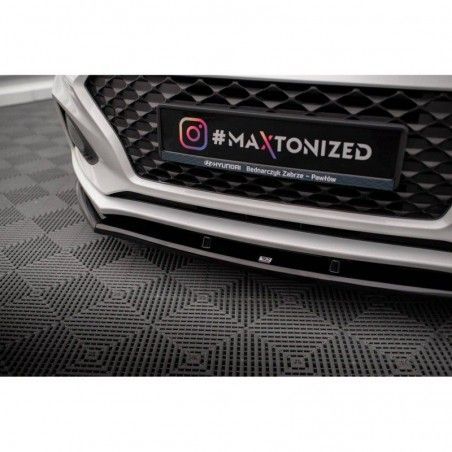 Maxton Front Splitter V.1 Hyundai I20 Mk2 Facelift Gloss Black, Nouveaux produits maxton-design