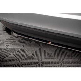 Maxton Central Rear Splitter for Volvo S60 R-Design Mk2 Gloss Black, Nouveaux produits maxton-design