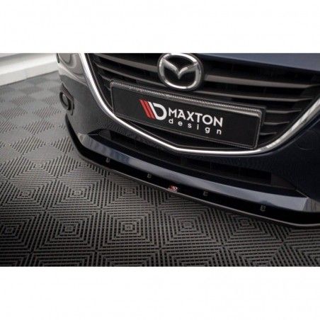 Maxton Front Splitter Mazda 3 Mk3 Gloss Black, Nouveaux produits maxton-design