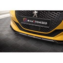 Maxton Front Splitter V.1 Peugeot 208 GT Mk2 Gloss Black, Nouveaux produits maxton-design