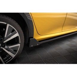 Maxton Side Skirts Diffusers + Flaps Peugeot 208 GT Mk2 Gloss Black, Nouveaux produits maxton-design