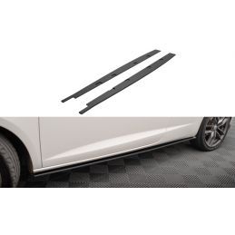 Maxton Street Pro Side Skirts Diffusers Seat Ibiza Sport Coupe Mk4 Black-Red, Nouveaux produits maxton-design