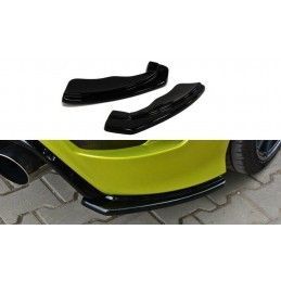 Maxton Rear Side Splitters Ford Focus RS Mk2 Gloss Black, MAXTON DESIGN