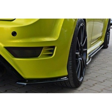 Maxton Rear Side Splitters Ford Focus RS Mk2 Gloss Black, MAXTON DESIGN