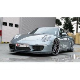 Maxton Front Splitter V.2 Porsche 911 Carrera 991 Gloss Black, MAXTON DESIGN