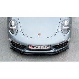 Maxton Front Splitter V.2 Porsche 911 Carrera 991 Gloss Black, MAXTON DESIGN