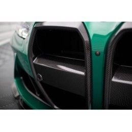 Maxton Carbon Fiber Front Grill BMW M4 G82 / M3 G80 Without ACC Sensor, MAXTON DESIGN