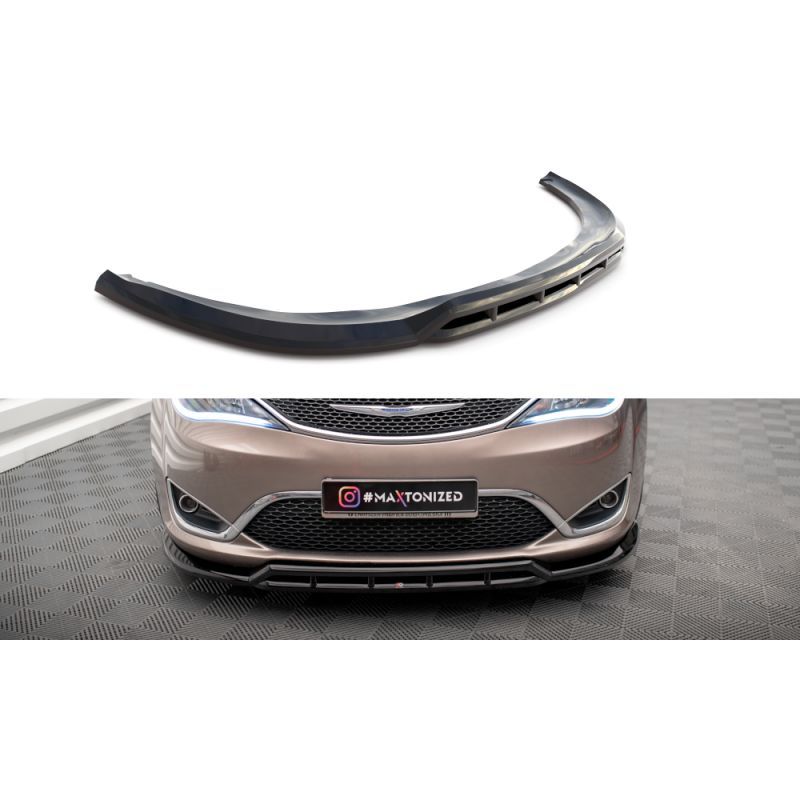 Maxton Front Splitter Chrysler Pacifica Mk2 Gloss Black, MAXTON DESIGN