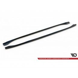 Maxton Side Skirts Diffusers Chrysler Pacifica Mk2 Gloss Black, MAXTON DESIGN