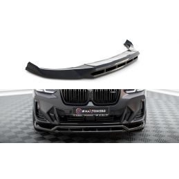 Maxton Front Splitter BMW X3 M-Pack G01 Facelift Gloss Black, MAXTON DESIGN