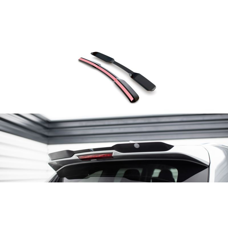 Maxton Spoiler Cap Toyota Highlander Mk4 Gloss Black, MAXTON DESIGN