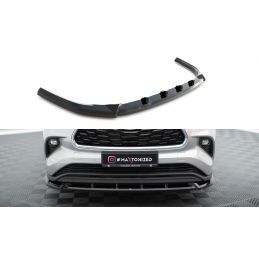 Maxton Front Splitter Toyota Highlander Mk4 Gloss Black, MAXTON DESIGN