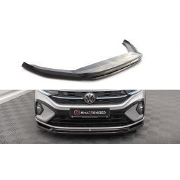 Maxton Front Splitter Volkswagen Taigo R-Line Mk1 Gloss Black, MAXTON DESIGN