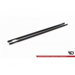 Maxton Side Skirts Diffusers Volkswagen Taigo R-Line Mk1 Gloss Black, MAXTON DESIGN