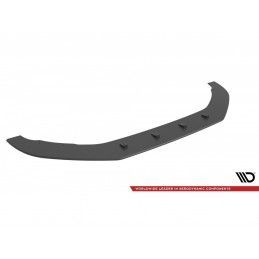 Maxton Street Pro Front Splitter Audi RS4 B8 Black-Red, MAXTON DESIGN