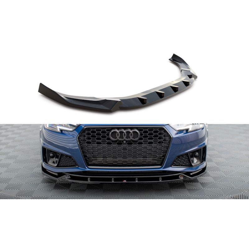 Maxton Front Splitter V.1 Audi A4 Competition B9, MAXTON DESIGN