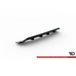 Maxton Central Rear Splitter (with vertical bars) Audi A4 Competition B9, MAXTON DESIGN