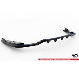 Maxton Central Rear Splitter (with vertical bars) V.2 BMW X4 M-Pack G02, MAXTON DESIGN