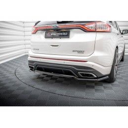 Maxton Central Rear Splitter (with vertical bars) Ford Edge Sport Mk2, MAXTON DESIGN