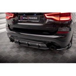 Maxton Street Pro Rear Diffuser BMW X3 G01 Black, MAXTON DESIGN