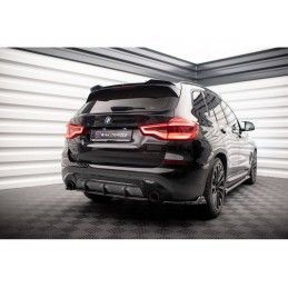 Maxton Street Pro Rear Diffuser BMW X3 G01 Black, MAXTON DESIGN