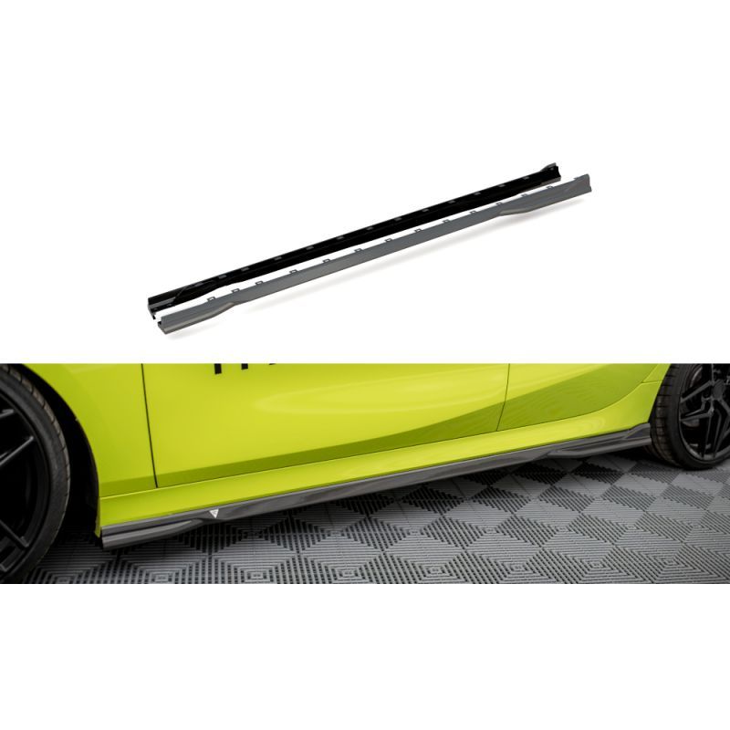 Maxton Carbon Fiber Side Skirts BMW 1 F40 M-Pack/ M135i, MAXTON DESIGN