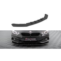 Maxton Street Pro Front Splitter BMW 4 Gran Coupe F36 Black, MAXTON DESIGN