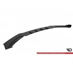 Maxton Street Pro Front Splitter + Flaps BMW 4 Gran Coupe F36 Black + Gloss Flaps, MAXTON DESIGN