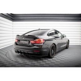 Maxton Street Pro Rear Diffuser BMW 4 Gran Coupe F36 Black, MAXTON DESIGN