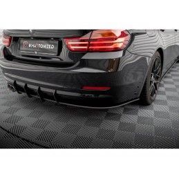 Maxton Street Pro Rear Diffuser BMW 4 Gran Coupe F36 Black, MAXTON DESIGN