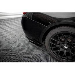 Maxton Street Pro Rear Side Splitters + Flaps BMW 4 Gran Coupe F36 Black + Gloss Flaps, MAXTON DESIGN