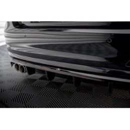 Maxton Central Rear Splitter (with vertical bars) BMW 4 Gran Coupe F36, MAXTON DESIGN