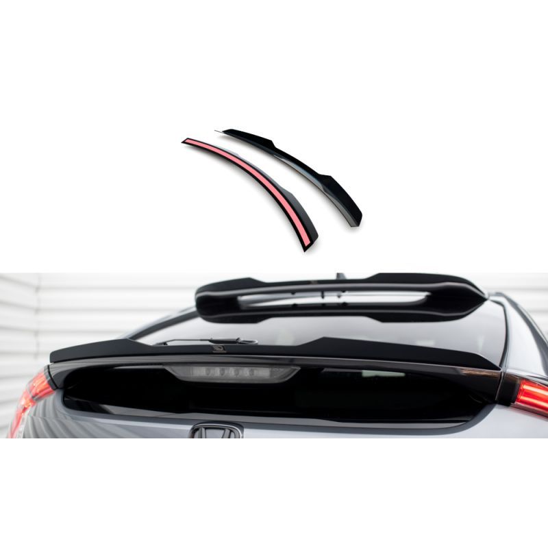 Maxton Lower Spoiler Cap Honda Civic Sport Mk 10, MAXTON DESIGN