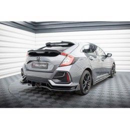 Maxton Lower Spoiler Cap Honda Civic Sport Mk 10, MAXTON DESIGN