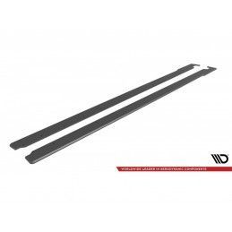 Maxton Street Pro Side Skirts Diffusers Honda Civic Sport Mk 10 Black, MAXTON DESIGN