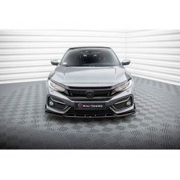 Maxton Front Splitter + Flaps Honda Civic Sport Mk 10, MAXTON DESIGN