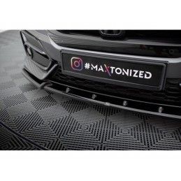 Maxton Front Splitter + Flaps Honda Civic Sport Mk 10, MAXTON DESIGN