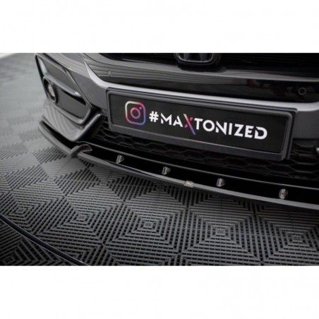 Maxton Front Splitter + Flaps Honda Civic Sport Mk 10, MAXTON DESIGN