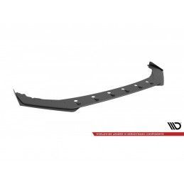 Maxton Street Pro Front Splitter + Flaps Honda Civic Type-R Mk 11 Black + Gloss Flaps, MAXTON DESIGN