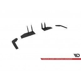 Maxton Street Pro Rear Side Splitters Honda Civic Type-R Mk 11 Black, MAXTON DESIGN