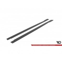 Maxton Street Pro Side Skirts Diffusers Honda Civic Type-R Mk 11 Black, MAXTON DESIGN