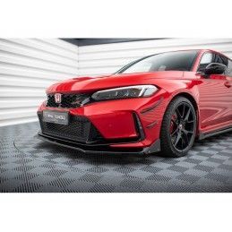 Maxton Front Splitter V.1 + Flaps Honda Civic Type-R Mk 11, MAXTON DESIGN