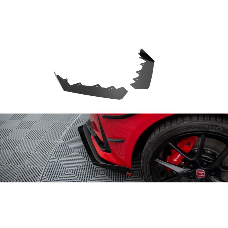 Maxton Front Flaps Honda Civic Type-R Mk 11, MAXTON DESIGN