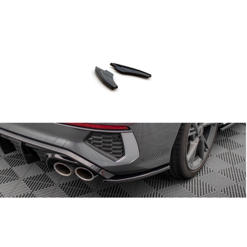 Maxton Rear Side Splitters V.2 Audi S3 Sedan 8Y, MAXTON DESIGN