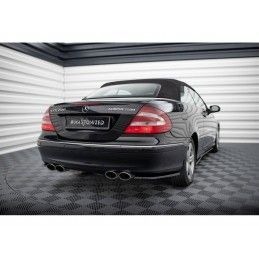 Maxton Rear Side Splitters V.1 Mercedes-Benz CLK W209, MAXTON DESIGN