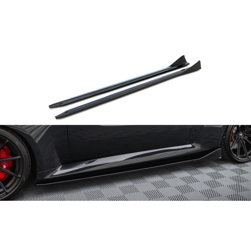 Maxton Side Skirts Diffusers V.4 BMW M2 G87, MAXTON DESIGN