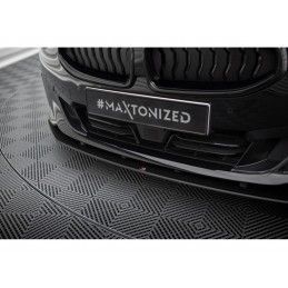 Maxton Street Pro Front Splitter BMW 2 Coupe G42 Black-Red, MAXTON DESIGN