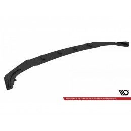 Maxton Street Pro Front Splitter + Flaps BMW 2 Coupe G42 Black-Red + Gloss Flaps, MAXTON DESIGN