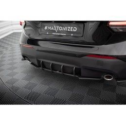 Maxton Street Pro Rear Diffuser BMW 2 Coupe G42 Black, MAXTON DESIGN