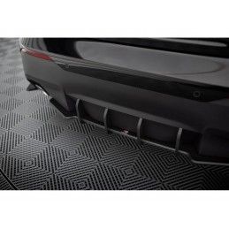 Maxton Street Pro Rear Diffuser BMW 2 Coupe G42 Black, MAXTON DESIGN